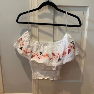 NWOT Miss Selfridge Off the Shoulders Top